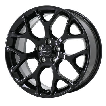 Partnumber U10918806145 Rim 5x4.75 with a 1mm Offset and a 72.6 Hub Bore US Mags Bandit 18 Machined Black Wheel